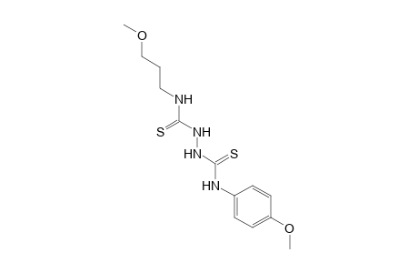 2,5-dithio-1-(p-methoxyphenyl)-6-(3-methoxypropyl)biurea