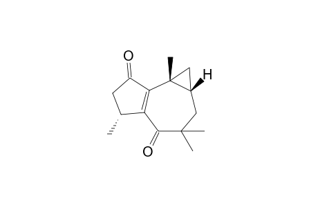 2-BETA,4-BETA,9-ALPHA-2,6,6,9-TETRAMETHYLTRICYCLO-[6.3.0.0(2,4)]-UNDEC-1(8)-EN-7,11-DIONE