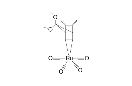 Ruthenium, tetracarbonyl[(2,3-.eta.)-7,7-dimethoxy-5,6-bis(methylene)bicyclo[2.2.1]hept-2-en]-, stereoisomer