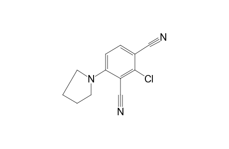 2-chloro-4-(1-pyrrolidinyl)isophthalonitrile