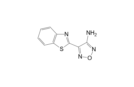 4-(1,3-Benzothiazol-2-yl)-1,2,5-oxadiazol-3-ylamine