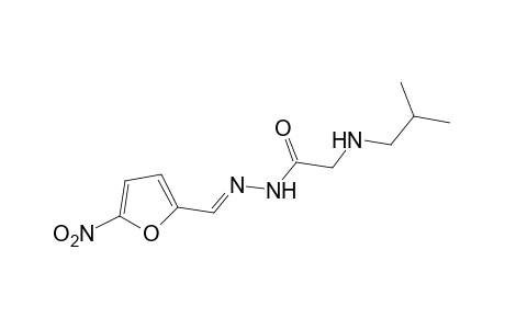N-isobutylglycine, (5-nitrofurfurylidene)hydrazide