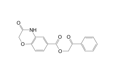 2-Oxo-2-phenylethyl 3-oxo-3,4-dihydro-2H-1,4-benzoxazine-6-carboxylate