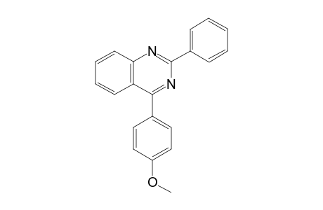 2-PHENYL-4-(PARA-METHOXYPHENYL)-QUINAZOLINE