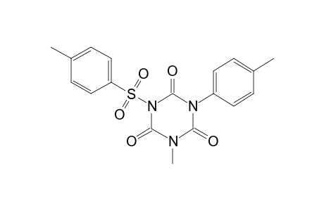 1-methyl-3-p-tolyl-5-(p-tolylsulfonyl)-s-triazine-2,4,6-(1H,3H,5H)trione