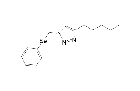 4-Pentyl-1-(phenylselanylmethyl)-1,2,3-triazole