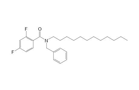 Benzamide, 2,4-difluoro-N-benzyl-N-dodecyl-