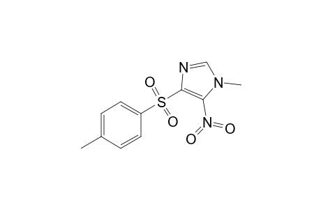 1-METHYL-4-(4'-METHYLPHENYL)-SULFONYL-5-NITROIMIDAZOLE