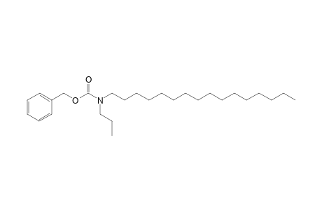 Carbonic acid, monoamide, N-propyl-N-hexadecyl-, benzyl ester