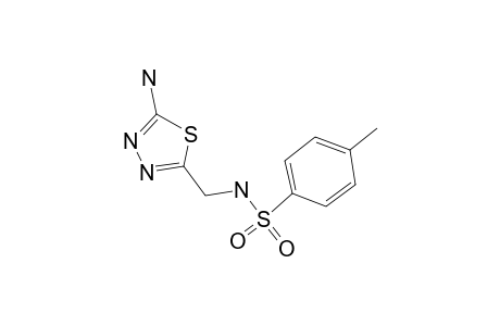 N-[(5-Amino-1,3,4-thiadiazol-2-yl)methyl]-4-methylbenzenesulfonamide