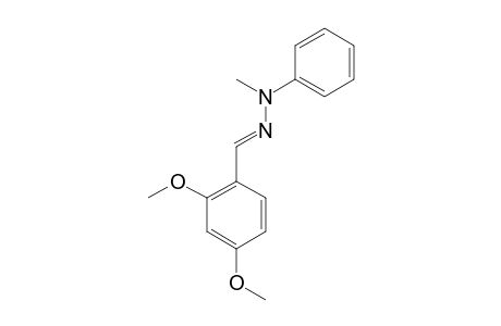 2,4-Dimethoxybenzaldehyde methyl(phenyl)hydrazone