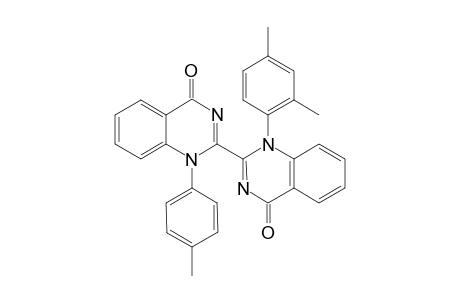 N'-(2,4-Dimethylphenyl)-N-(4-tolyl)bis(quinazolin-4-on-2-yl)