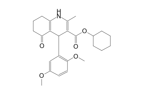 3-quinolinecarboxylic acid, 4-(2,5-dimethoxyphenyl)-1,4,5,6,7,8-hexahydro-2-methyl-5-oxo-, cyclohexyl ester