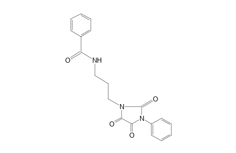 N-[3-(3-phenyl-2,4,5-trioxo-1-imidazolidinyl)propyl]benzamide