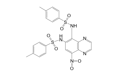 N,N'-(8-nitro-5,6-quinoxalinediyl)bis-p-toluenesulfonamide