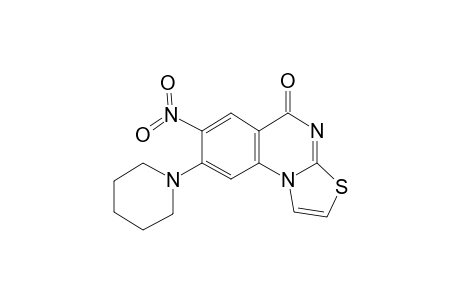 11-nitro-12-(piperidin-1-yl)-5-thia-2,7-diazatricyclo[7.4.0.0(2,6)]trideca-1(9),3,6,10,12-pentaen-8-one