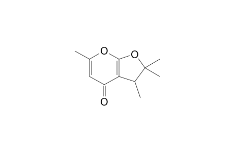 2,2,3,6-Tetramethyl-2,3-dihydro-4H-furo[2,3-b]pyran-4-one