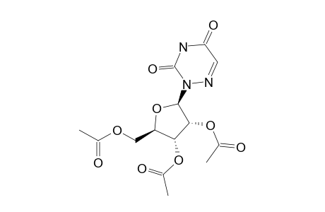 2-beta-D-ribofuranosyl-as-triazine-3,5(2H,4H)-dione,2',3',5'-triacetate