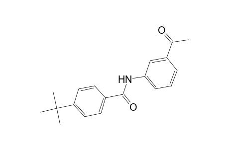 N-(3-acetylphenyl)-4-tert-butylbenzamide