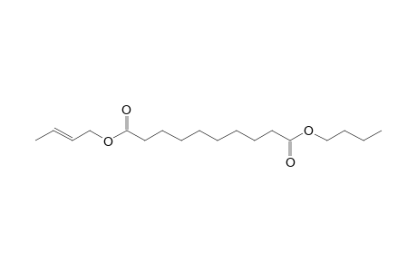 Sebacic acid, but-2-enyl butyl ester