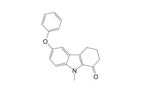 9-methyl-6-phenoxy-2,3,4,9-tetrahydro-1H-carbazol-1-one
