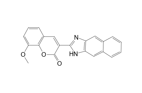 8-Methoxy-3-(1H-naphtho[2,3-d]imidazol-2-yl)-2H-chromen-2-one