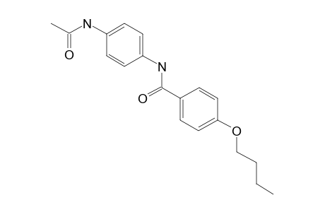 N-(4-Acetylamino-phenyl)-4-butoxy-benzamide