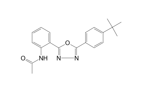 2'-[5-(p-butylphenyl)-1,3,4-oxadiazol-2-yl]acetanilide