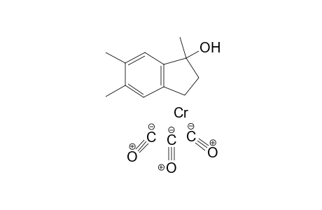 (1RS,3aRS)-Tricarbonyl(n6-1,5,6-trimethylindan-1-ol)chromium(0)