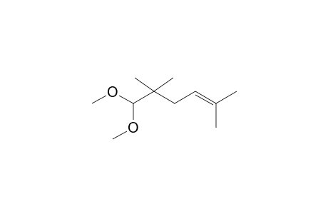 6,6-Dimethoxy-2,5,5-trimethylhex-2-ene