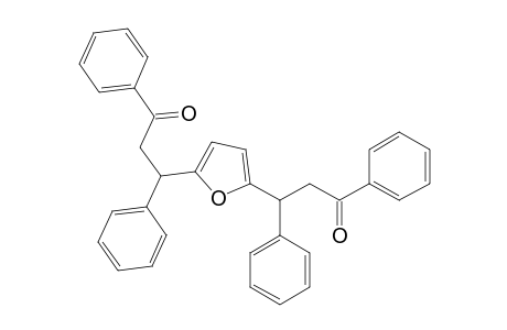 3-[5-(3-Oxo-1,3-diphenylpropyl)-2-furyl]-1,3-diphenyl-1-propanone