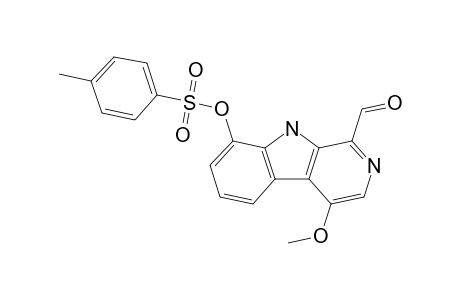 (1-formyl-4-methoxy-9H-pyrido[3,4-b]indol-8-yl) 4-methylbenzenesulfonate