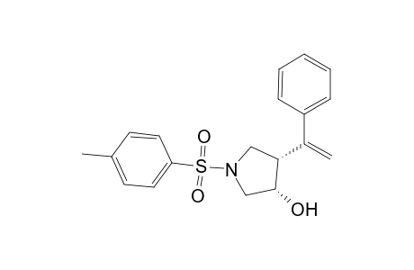 (3S, 4S)-tert-Butyl 3-hydroxy-4-(1-phenylethenyl)pyrrolidine-1-carboxylate