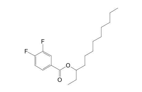 3,4-Difluorobenzoic acid, 3-dodecyl ester