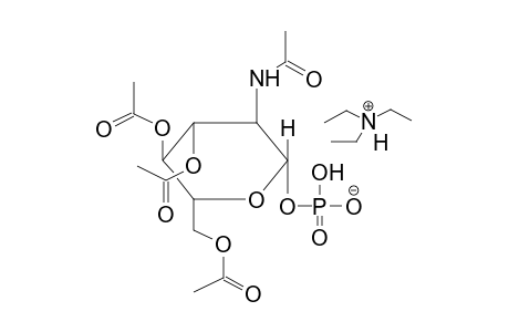 2-ACETAMIDO-3,4,6-TRI-O-ACETYL-2-DEOXY-BETA-D-GLUCOPYRANOSYLPHOSPHATE,TRIETHYLAMMONIUM SALT