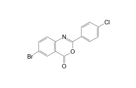 6-Bromo-2-(4-chlorophenyl)-4H-3,1-benzoxazin-4-one