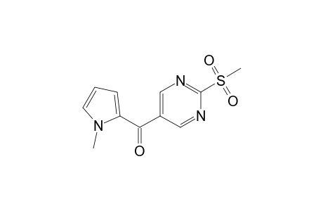 5-( 1'-Methylpyrrol-2'-ylcarbonyl)-2-methylsulfonylpyrimidine