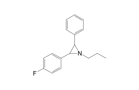 N-Propyl-2-phenyl-3-(4-fluorophenyl)aziridine