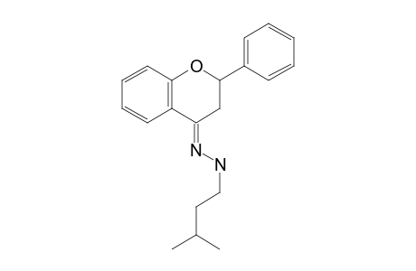 Flavanone (3-methylbutyl)hydrazone