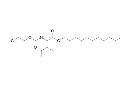 L-Isoleucine, N-(2-chloroethoxycarbonyl)-, undecyl ester