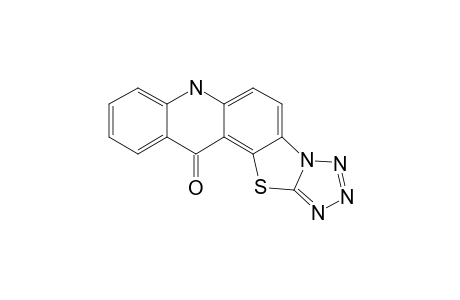 7H-TETRAZOLO-[1',5':1,5]-THIAZOLO-[5,4-A]-ACRIDIN-12-ONE