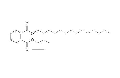 Phthalic acid, 2,2-dimethylpent-3-yl tetradecyl ester