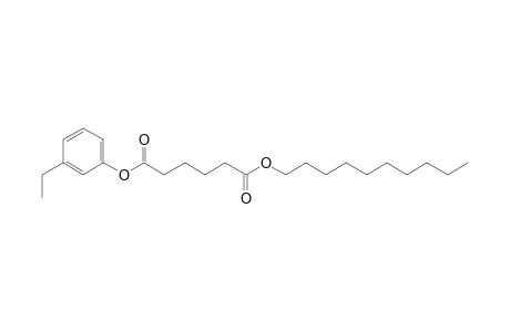 Adipic acid, decyl 3-ethylphenyl ester