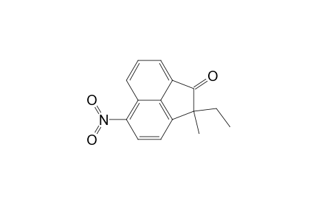 1(2H)-Acenaphthylenone, 2-ethyl-2-methyl-5-nitro-