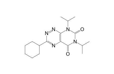 Pyrimido[5,4-e]-1,2,4-triazine-5,7(6H,8H)-dione,3-cyclohexyl-6,8-bis(1-methylethyl)-