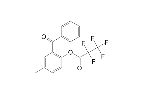 2-Hydroxy-5-methylbenzophenone, pentafluoropropionate