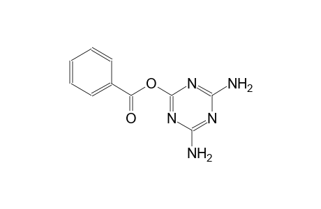 1,3,5-triazin-2-ol, 4,6-diamino-, benzoate (ester)