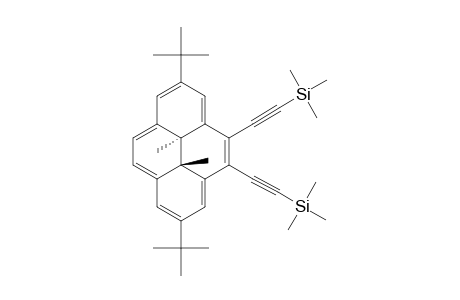 4,5-BIS-(TRIMETHYLSILYLETHYNYL)-2,7-DI-TERT.-BUTYL-TRANS-10B,10C-DIMETHYL-10B,10C-DIHYDROPYRENE