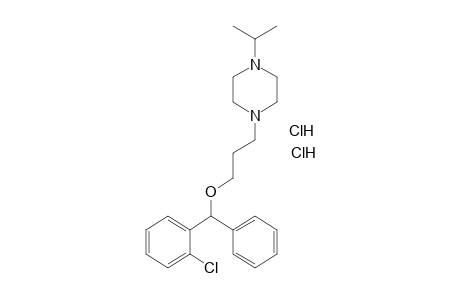 1-{3-[(o-CHLOROPHENYL)PHENYLMETHOXY]PROPYL}-4-ISOPROPYLPIPERAZINE,DIHYDROCHLORIDE