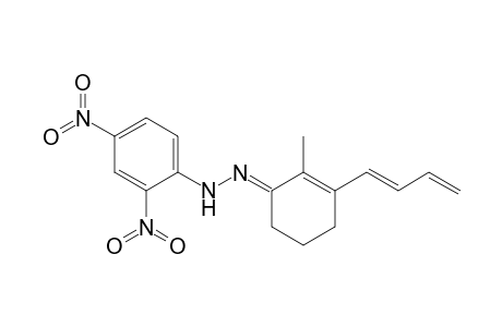 3-(1,3-butadienyl)-2-methyl-2-cyclohexen-1-one 2,4-dinitrophenylhydrazone